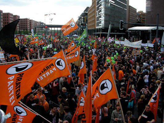 Groß-Demo in Berlin (Copyright siehe unten)