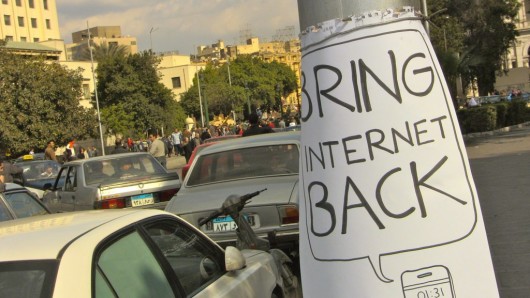 "Bring Back Internet" (31.01.2011 © by gutjahr)