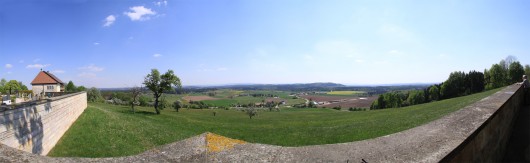 Panorama in Hohenberg Richtung Neuler