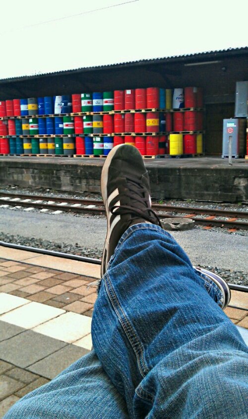 Waiting for my Train...