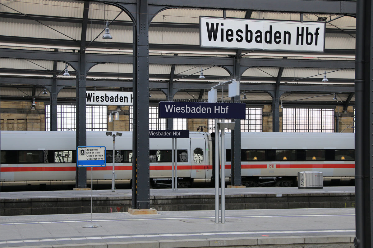 Mehr Züge und mehr ICE sollen in Wiesbaden künftig Halt machen.