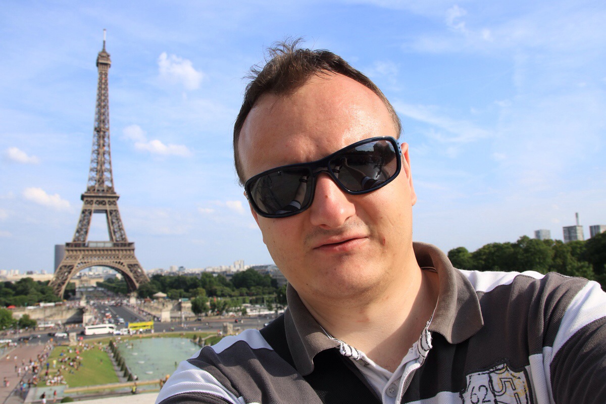 Das obligatorische Eiffelturm-Selfie!