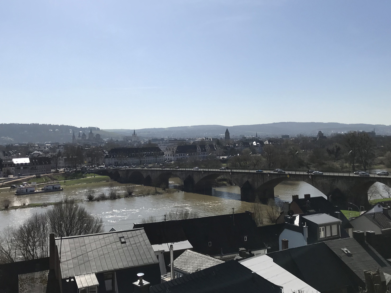 Der Blick über Deutschlands älteste Stadt.