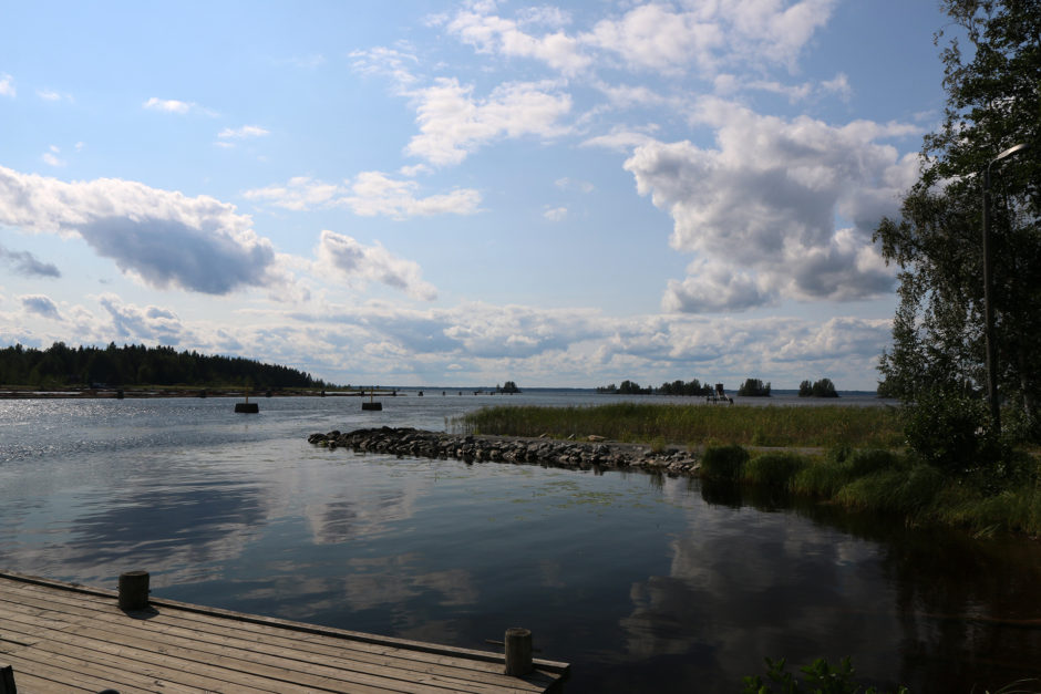 Der Blick auf den Pyhäselkä-See.