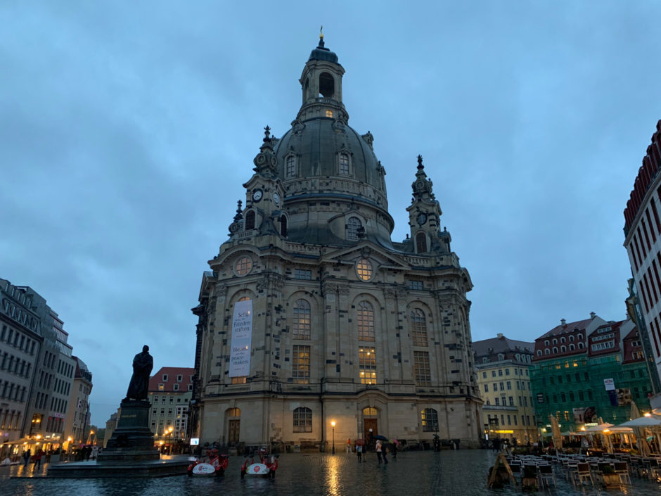 Trotz Regen habe ich noch kleine Runde durch die Dresdner Altstadt gedreht.